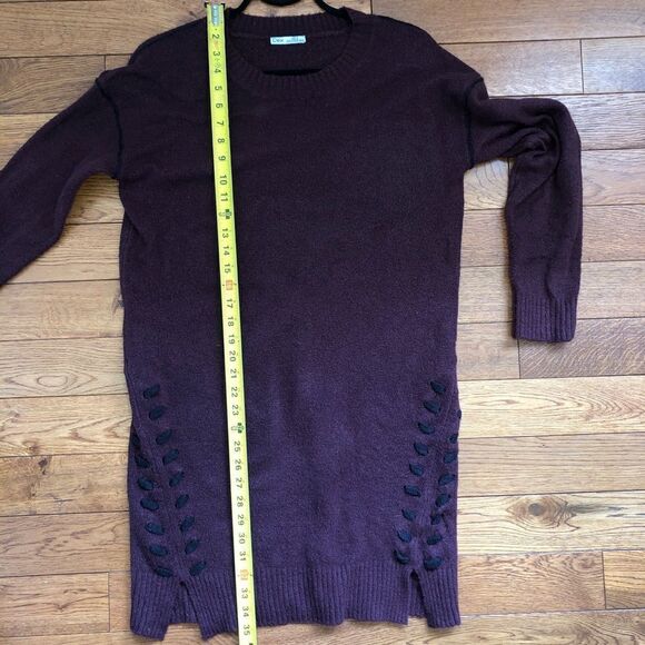 DEX lace up sweater dress - Picture 9 of 9